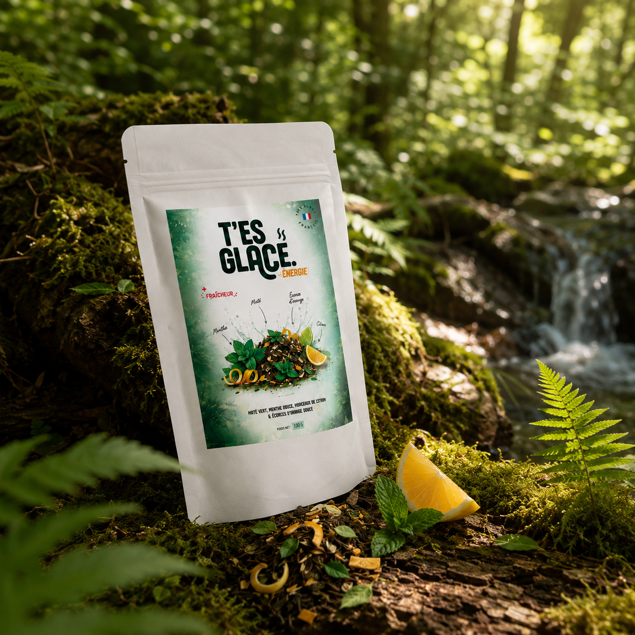 T'es Glacé Énergie · Maté Menthe & Citron
