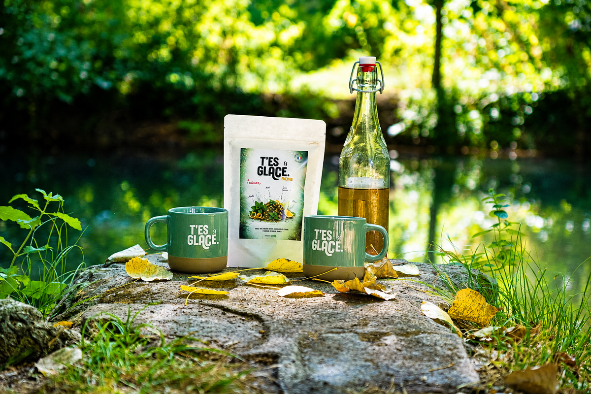 T'es Glacé Énergie · Maté Menthe & Citron