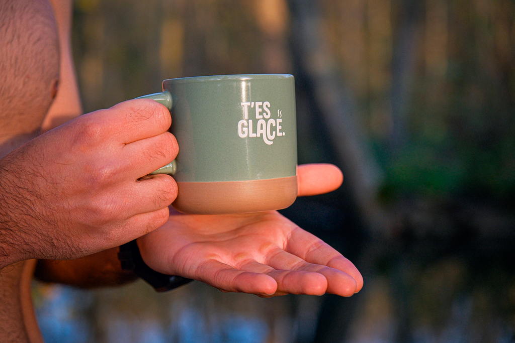 Tasse officielle T'es Glacé