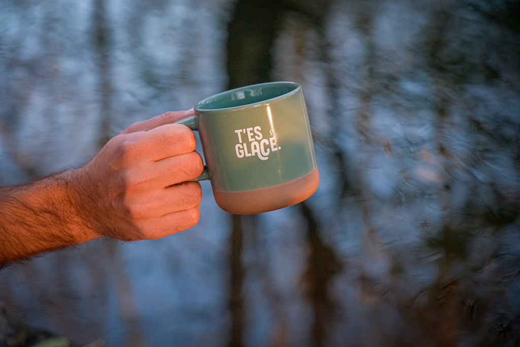 Tasse officielle T'es Glacé