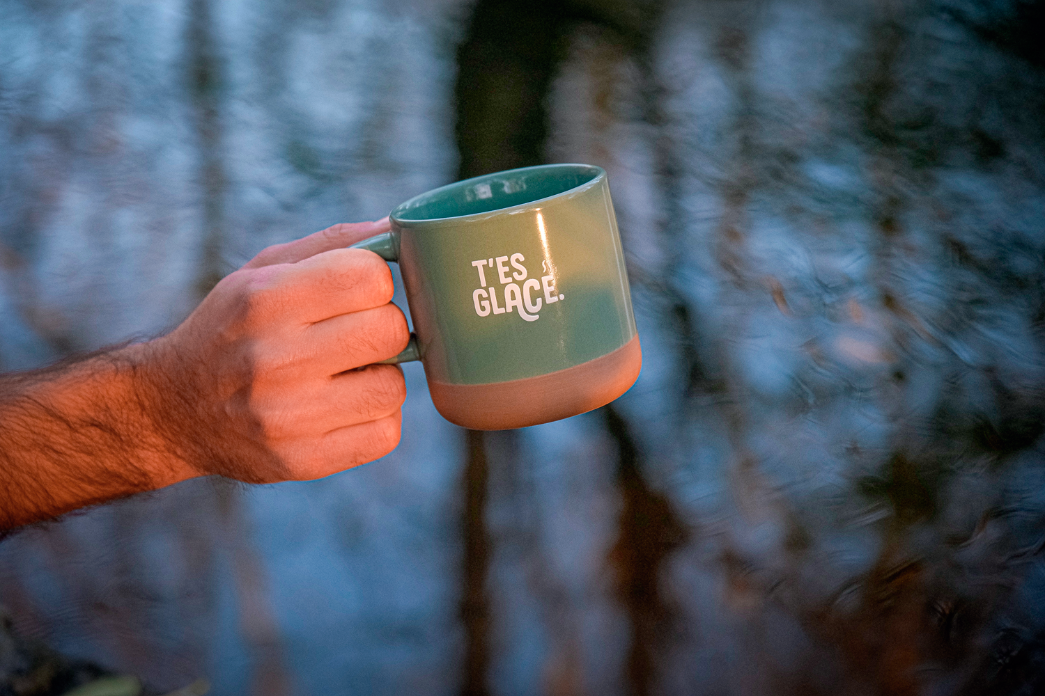 Pack duo : Tasse x T'es Glacé Énergie - Saveur Menthe & Citron