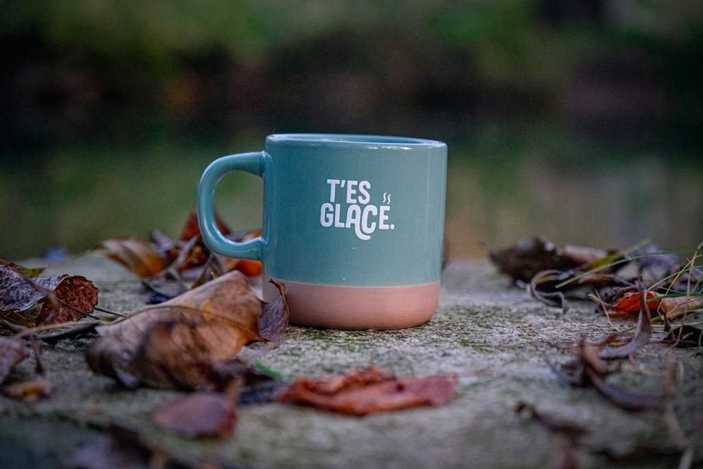 Tasse officielle T'es Glacé
